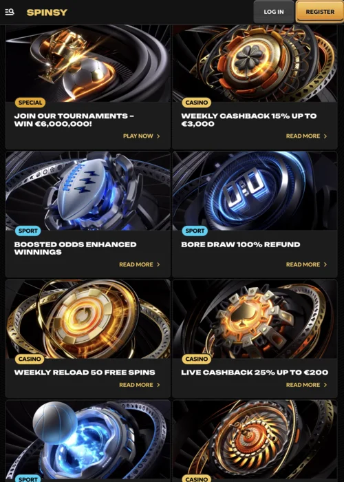 Offerte Spinsy Casino